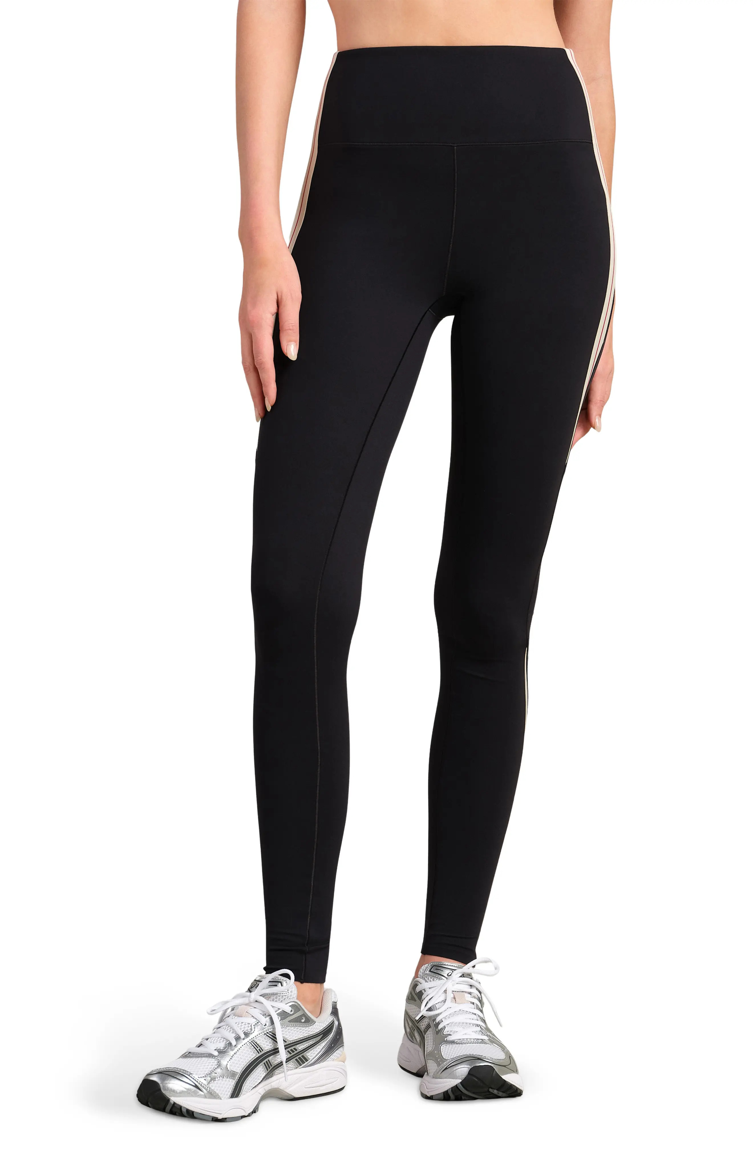 Rhone Retro Revive Side Stripe Leggings in Navy Blue at Nordstrom, Size Xx-Large | Nordstrom