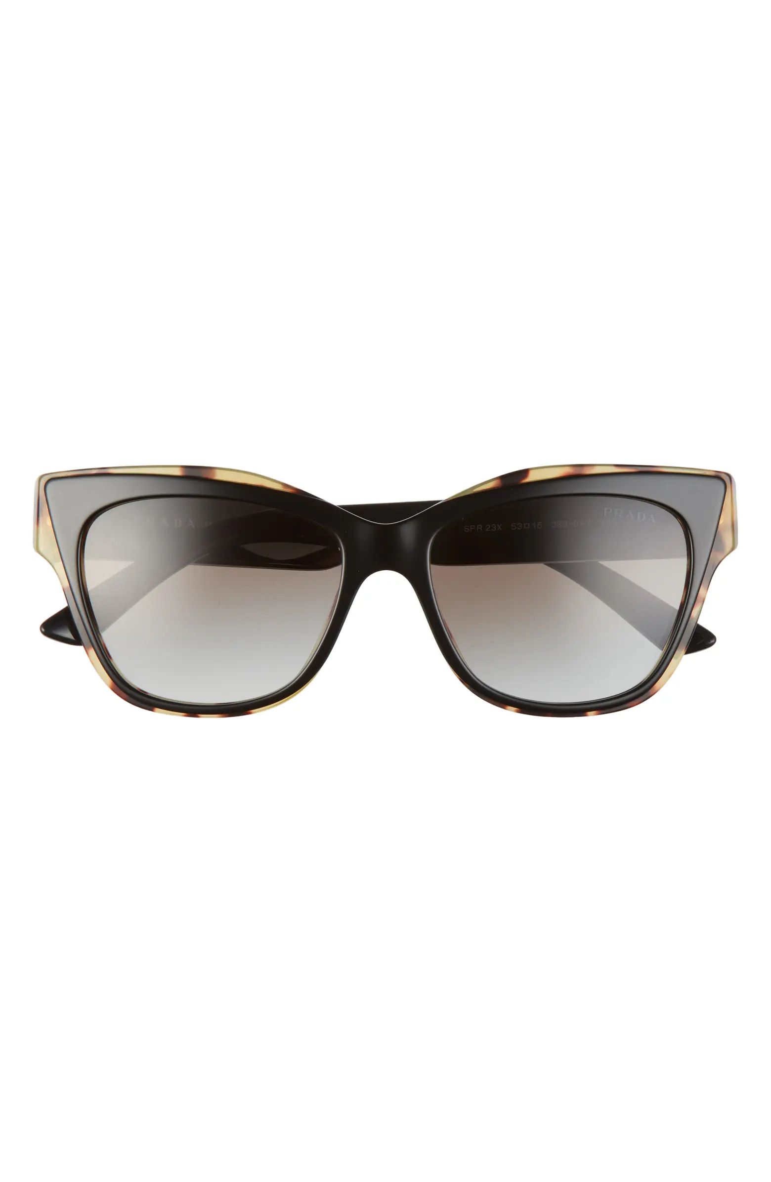 Prada 53mm Cat Eye Sunglasses | Nordstrom | Nordstrom