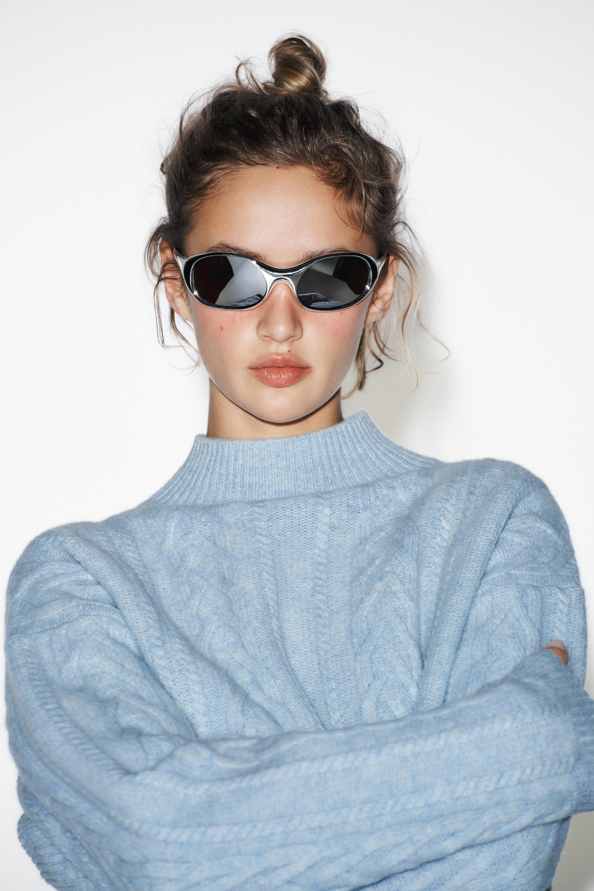 80% WOOL CABLE KNIT JUMPER SKI COLLECTION | Zara UK