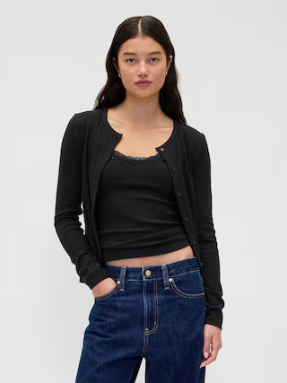 Pointelle Cardigan | Gap (US)