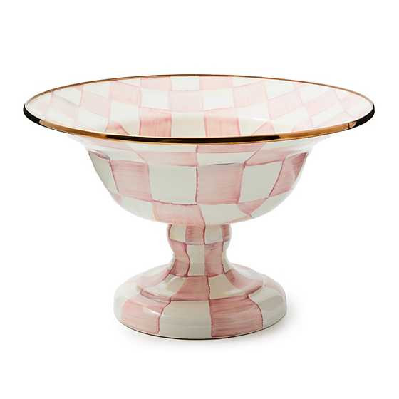 Rosy Check Large Compote | MacKenzie-Childs