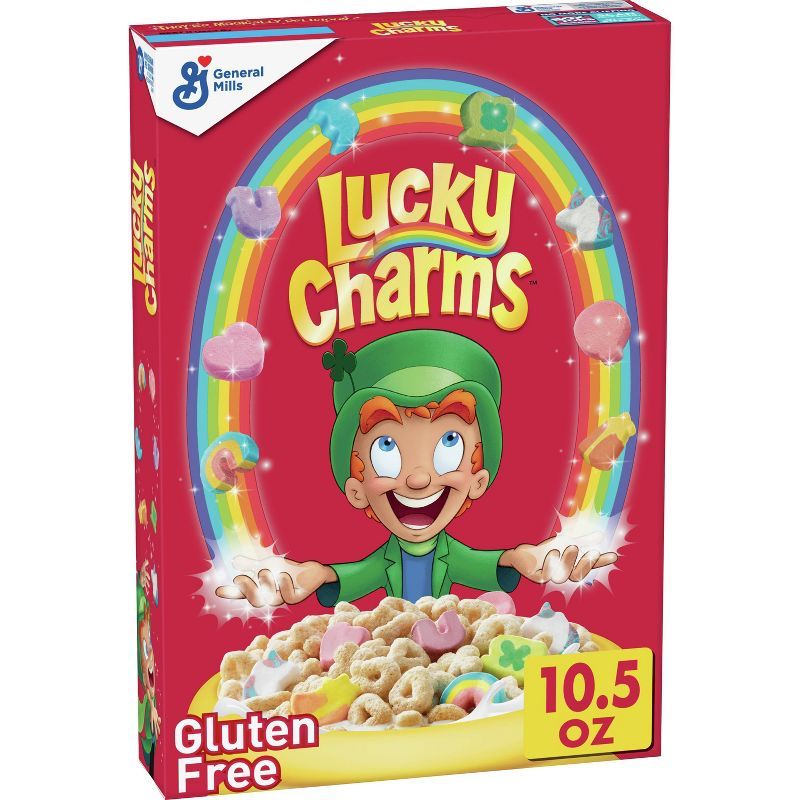 Lucky Charms Original Breakfast Cereal - 10.5oz - General Mills | Target