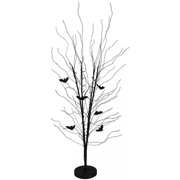 nearly natural 4-ft. Halloween Black Maple Artificial Fall Tree | Kohl's