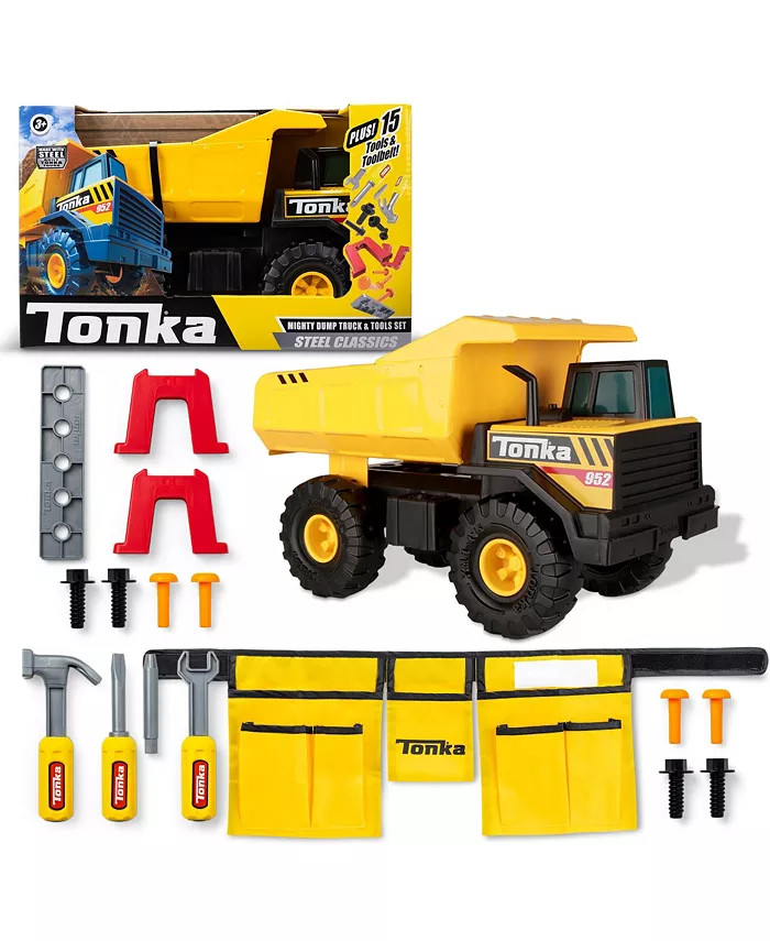 Tonka Steel Mighty 16 Piece Playset, Created for Macy's - Macy's | Macy's