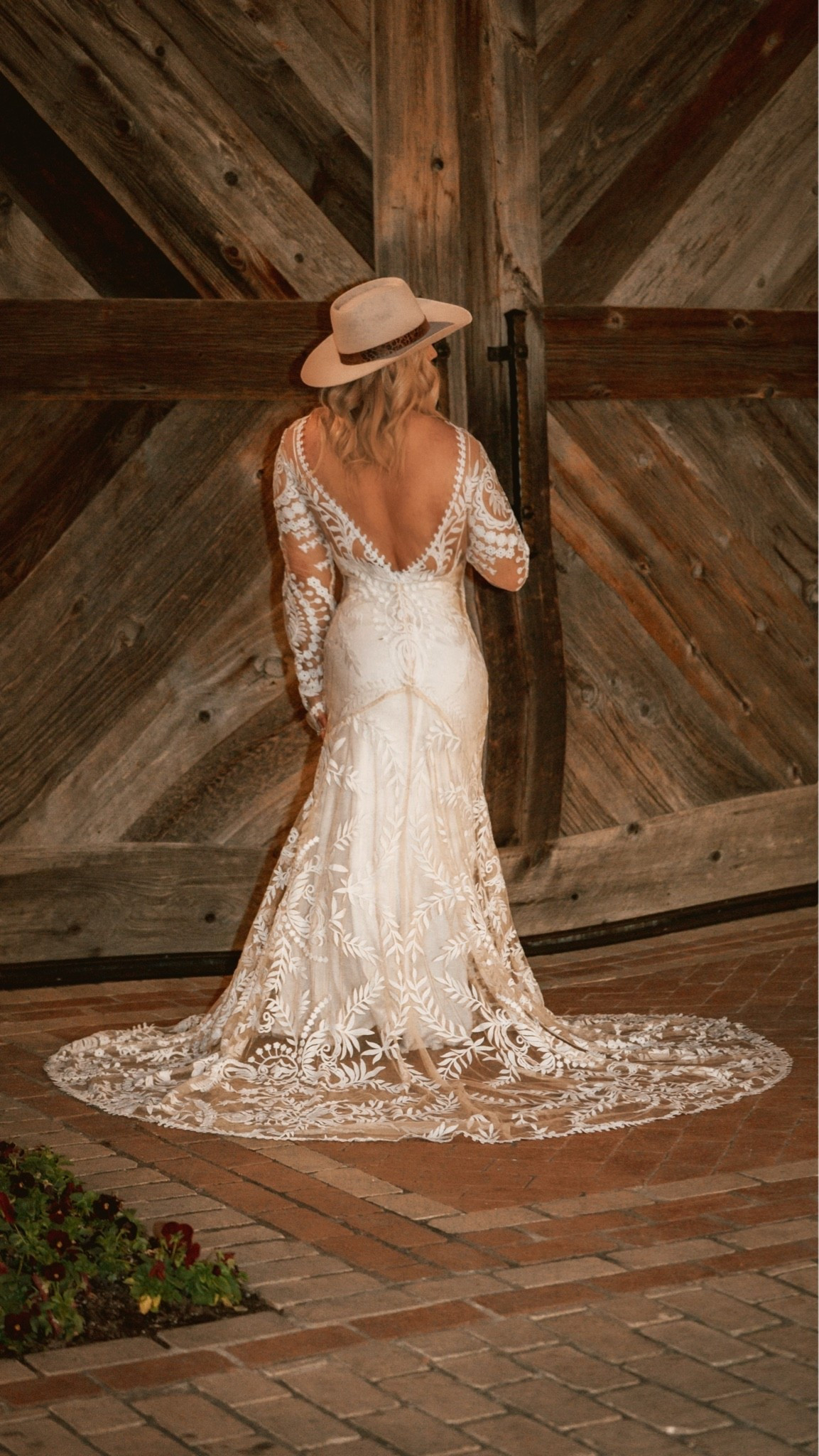 The definition of a dream wedding dress. ✨ The embroidery and lace detail on this gown are absolutely breathtaking. It beautifully balances elegant, timeless bridal style with a country flair. If you're planning a western, rustic, or outdoor wedding, this combo is the ultimate inspiration. Everything is linked below! #LTKstyletip #BridalGown #BohoBride #CountryChic #BridalInspo #westernwedding

#LTKWedding #LTKootd #LTKMidsize