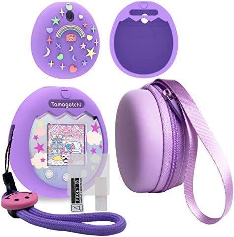 JCHPINE Hard Case and Silicone Cover Compatible with Tamagotchi Pix Interactive Virtual Pet Game ... | Amazon (US)