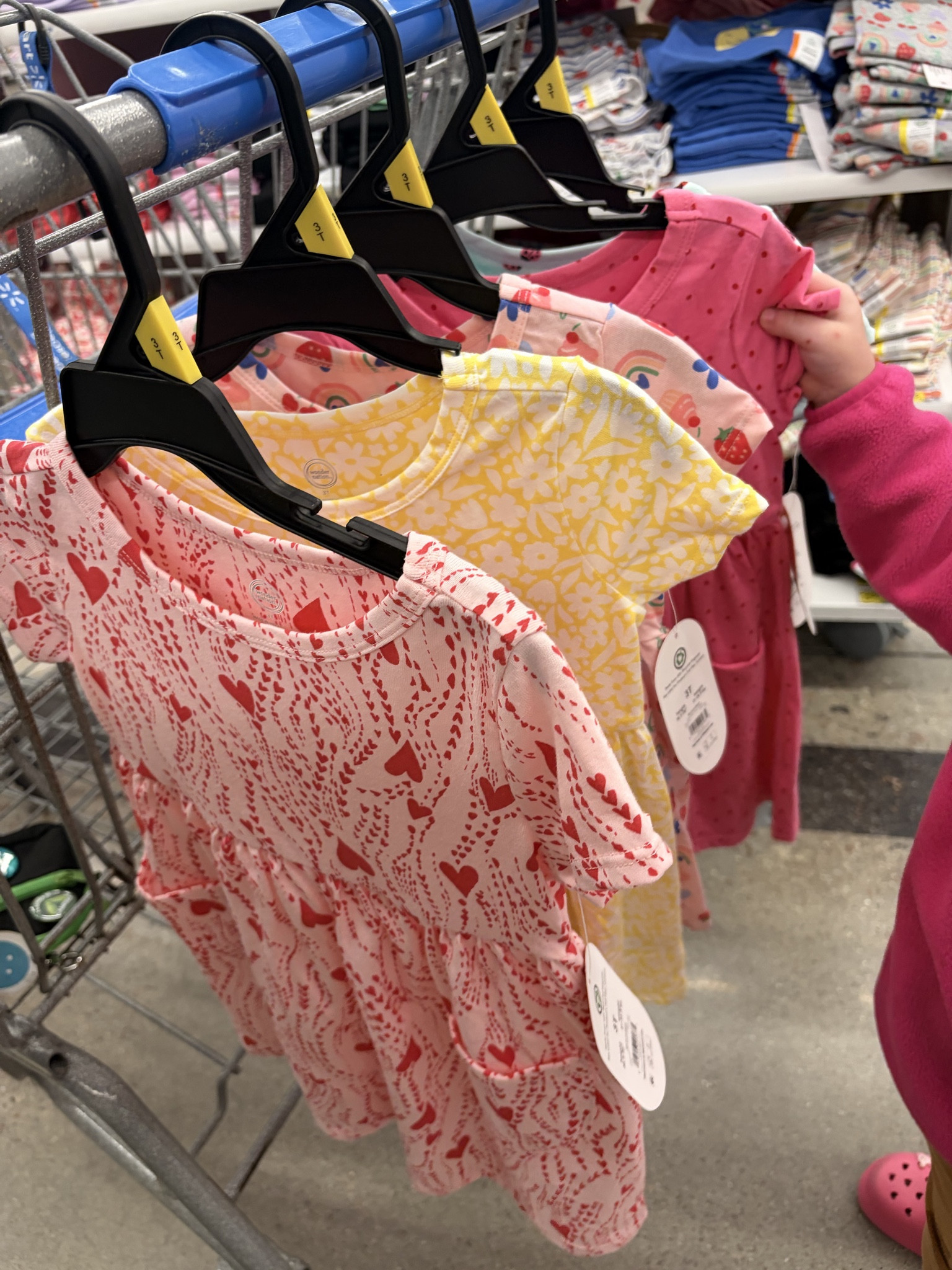 Spring fashion toddler style dresses with pockets 