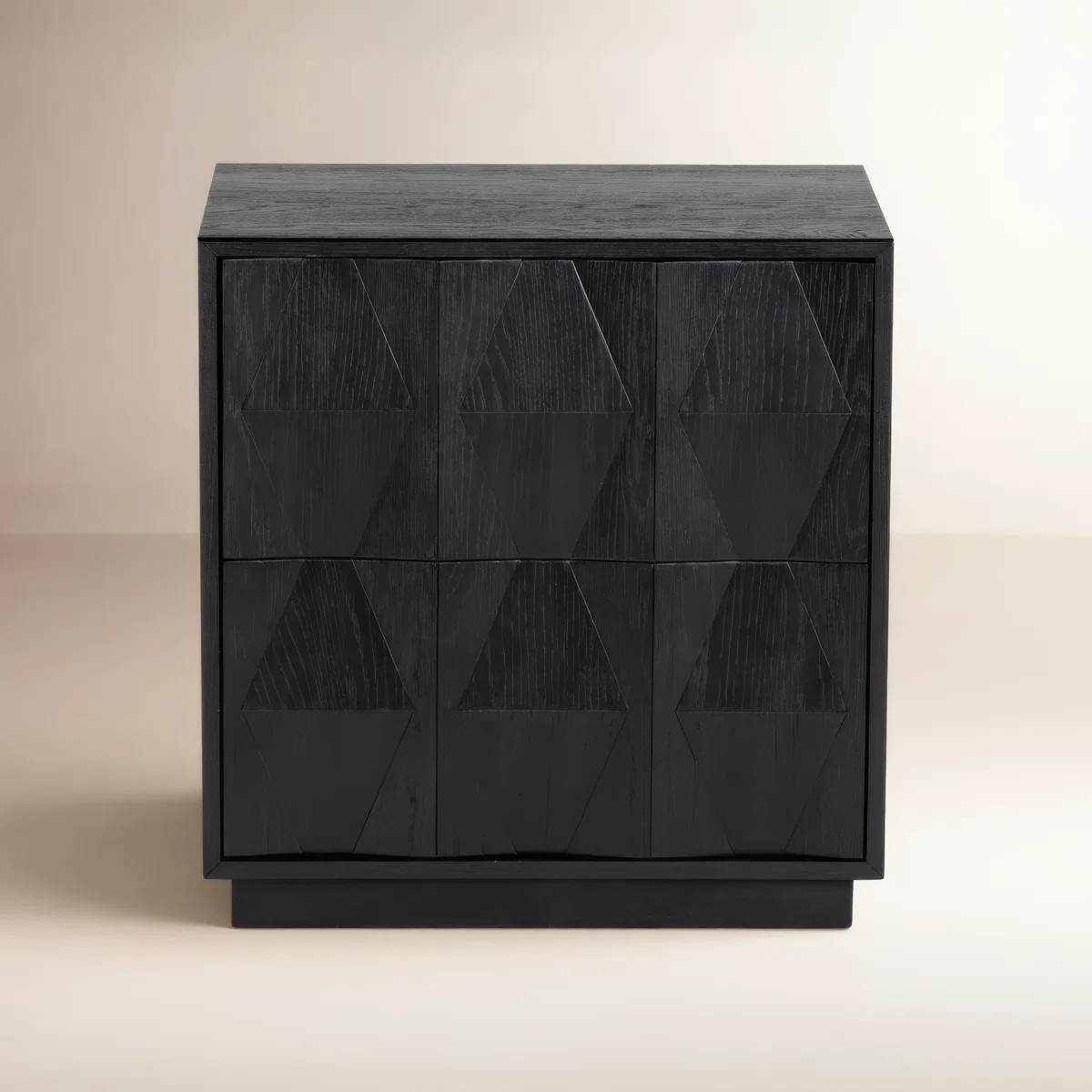 Baylor Wood 2 Drawer Nightstand | Wayfair North America