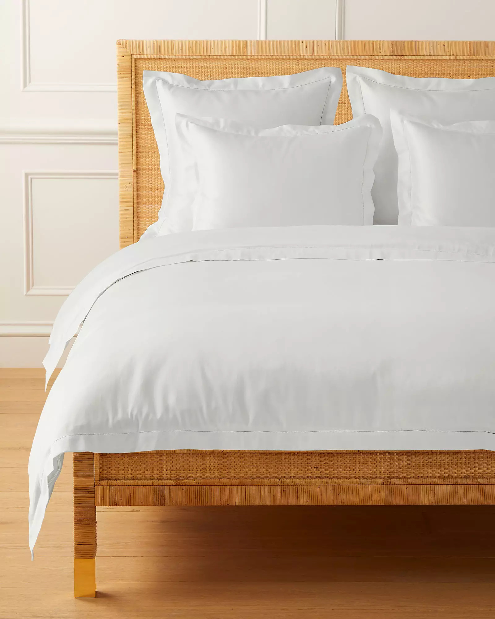Sutton Sateen Duvet Cover | Serena and Lily