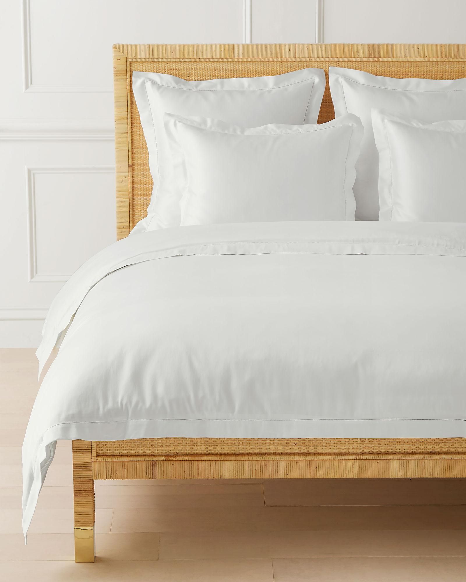 Sutton Sateen Duvet Cover | Serena and Lily
