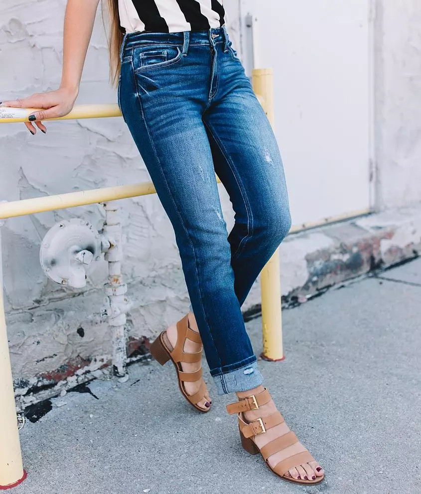 Signature Mid-Rise Stretch Cropped Jean | Buckle