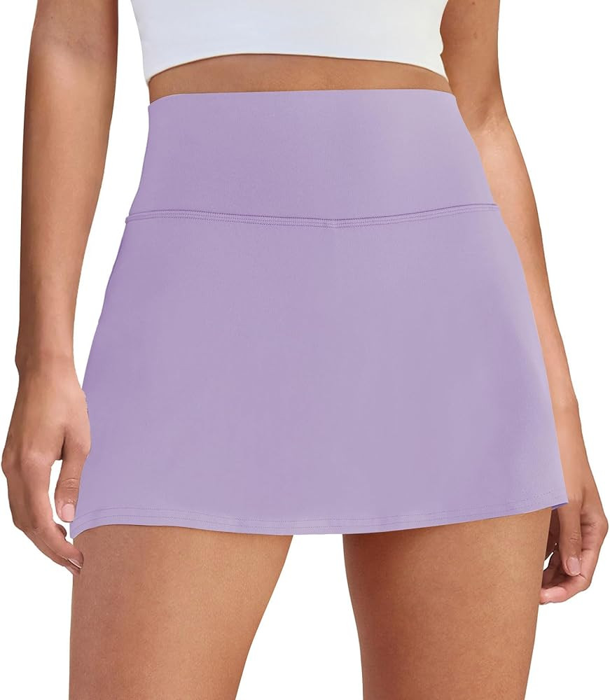 Womens Skort Tennis Skirt with Pocket Shorts Mini Golf Skirts High Waisted Athletic Skorts Summer... | Amazon (US)