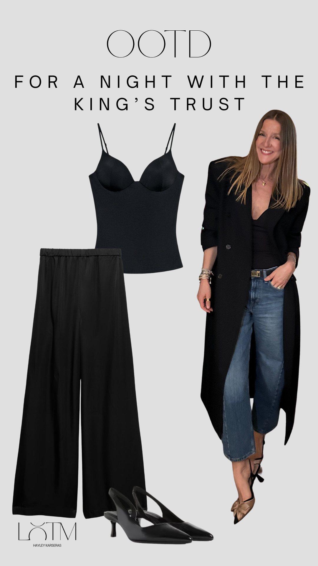What I am wearing to an evening with the King's Trust! The theme is 'Formal Attire'
Jacket is ASOS, top is Zara, Shoes are Stradivarius, and Trousers are M&S 

 #LTKspring #LTKsummer #LTKstyletip
