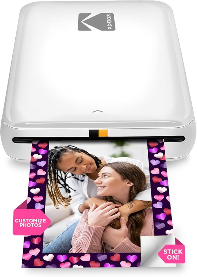 KODAK Step Instant Smartphone Photo Printer - Portable Mini Color Wireless Mobile Printer - Zink ... | Amazon (US)