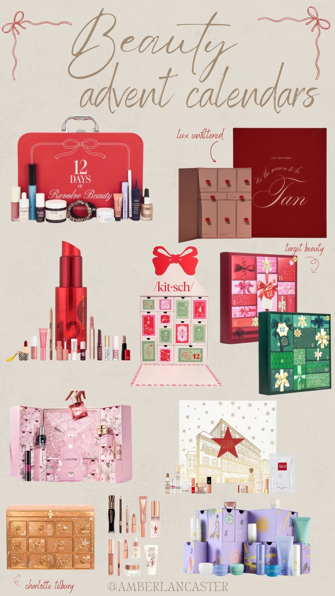 Holiday Beauty Advent Calendars! 💄🎄 | 
advent calendar, advent calendar for women, beauty advent calendars, advent calendar beauty, christmas advent calendar, holiday advent calendar, christmas gift guide, christmas gift ideas, gift guide, gift guide for her, gift guide for women, gift ideas for her, gifts for her. 

#LTKGiftGuide #LTKBeauty #LTKHoliday
