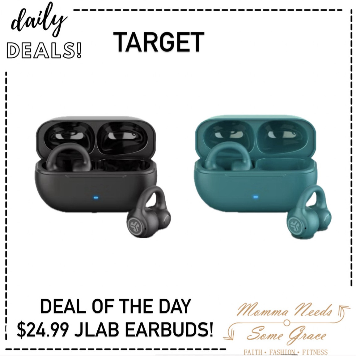 Target daily deal! $25 earbuds

#LTKFindsUnder100 #LTKSaleAlert