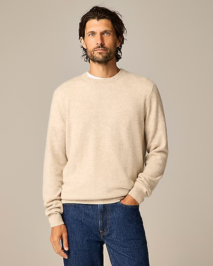 Cashmere crewneck sweater | J. Crew US