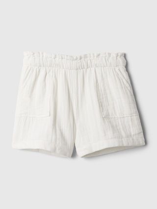 babyGap Crinkle Gauze Pull-On Shorts | Gap (US)