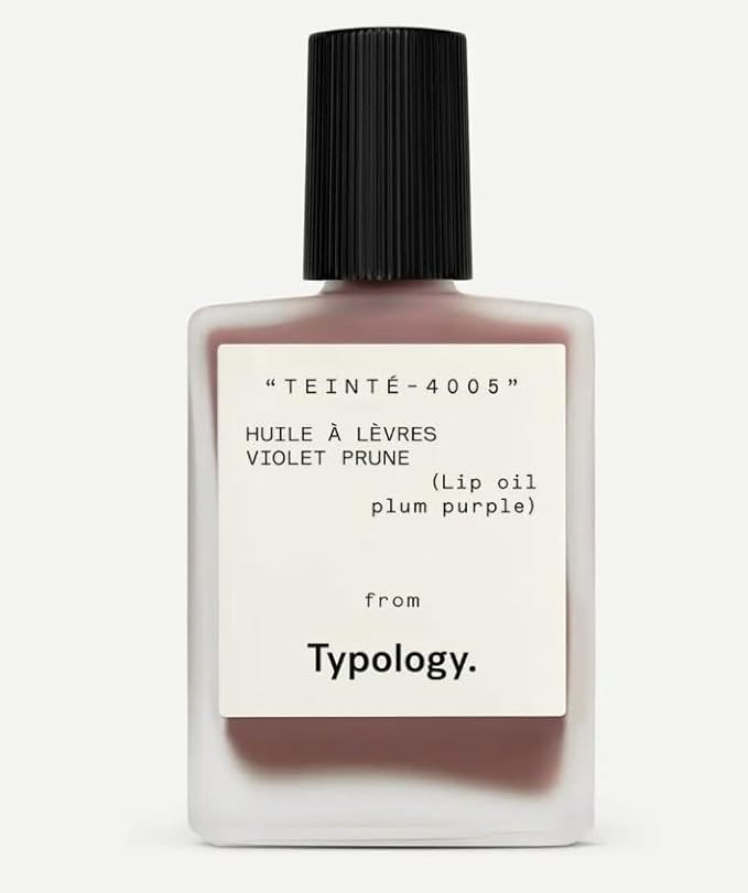 Typology Tinted Lip Oil - Shade 5 Plum Purple | Amazon (US)