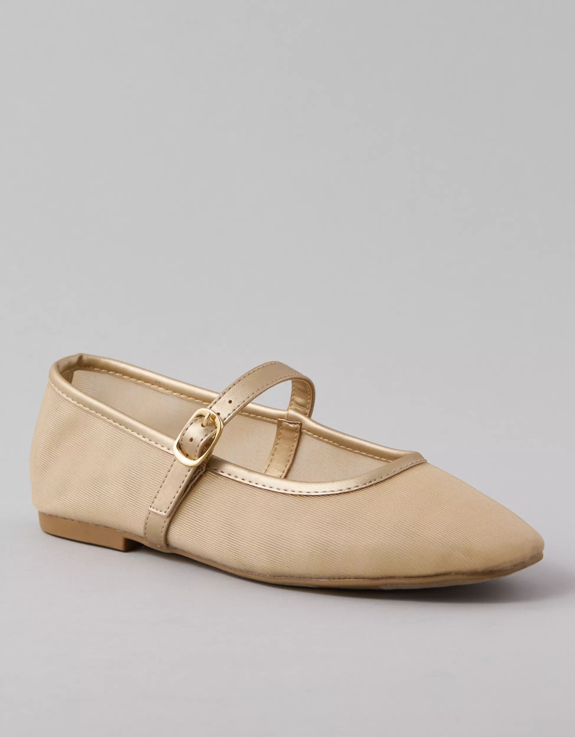 AE Mesh Slip-On Ballet Flat | American Eagle Outfitters (US & CA)