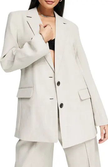 ASOS DESIGN Relaxed Fit Dad Blazer | Nordstrom | Nordstrom
