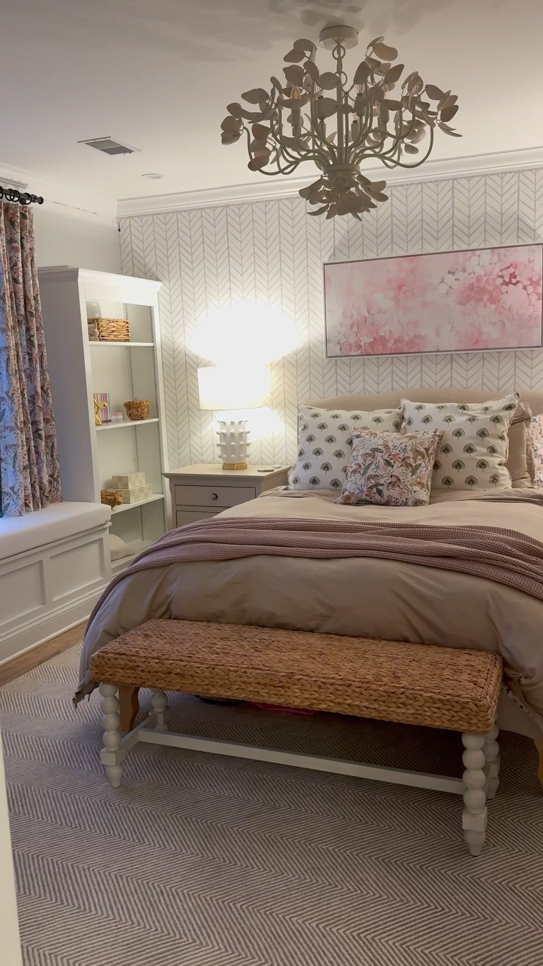 Links for our teen daughter’s bedroom. The bench is from Wayfair but no longer available so I’m linking some good alternatives. The nightstands are old and we painted them using fusion mineral paint in the color cathedral taupe. The rug is an exact pottery barn look alike but for a fraction of the cost! Color is taupe. Bedding is our absolute favorite, Boll & Branch. Chandelier is from Anthropologie but also no longer available so I’m lining some great alternatives that will give the same look  

#LTKHome