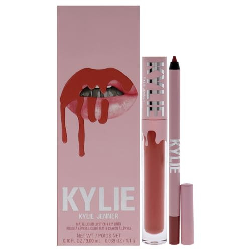 Matte Lip Kit - 505 Autumn by Kylie Cosmetics for Women - 2 Pc 0.10 oz Matte Liquid Lipstick, 0.03 oz Lip Liner | Amazon (US)