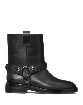 kate spade new york Women's Flower Stud Moto Boots  | Bloomingdale's Shoes Boots Ankle Boots & Bo... | Bloomingdale's (US)