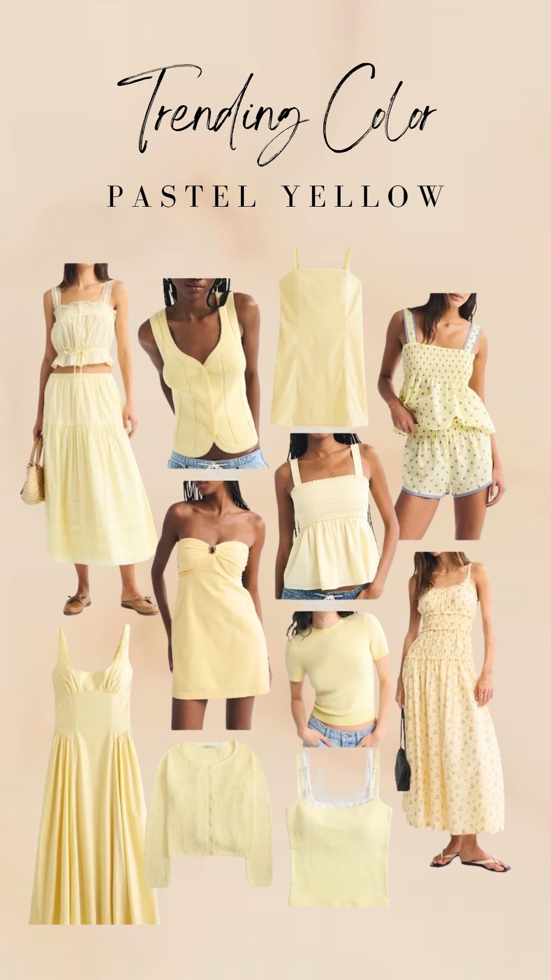 Pastel yellow 