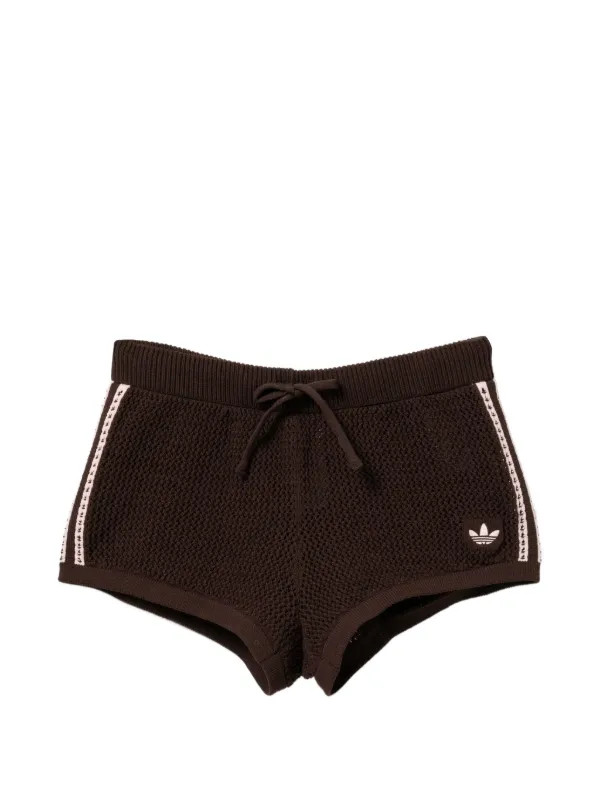 crochet mini shorts | Farfetch Global