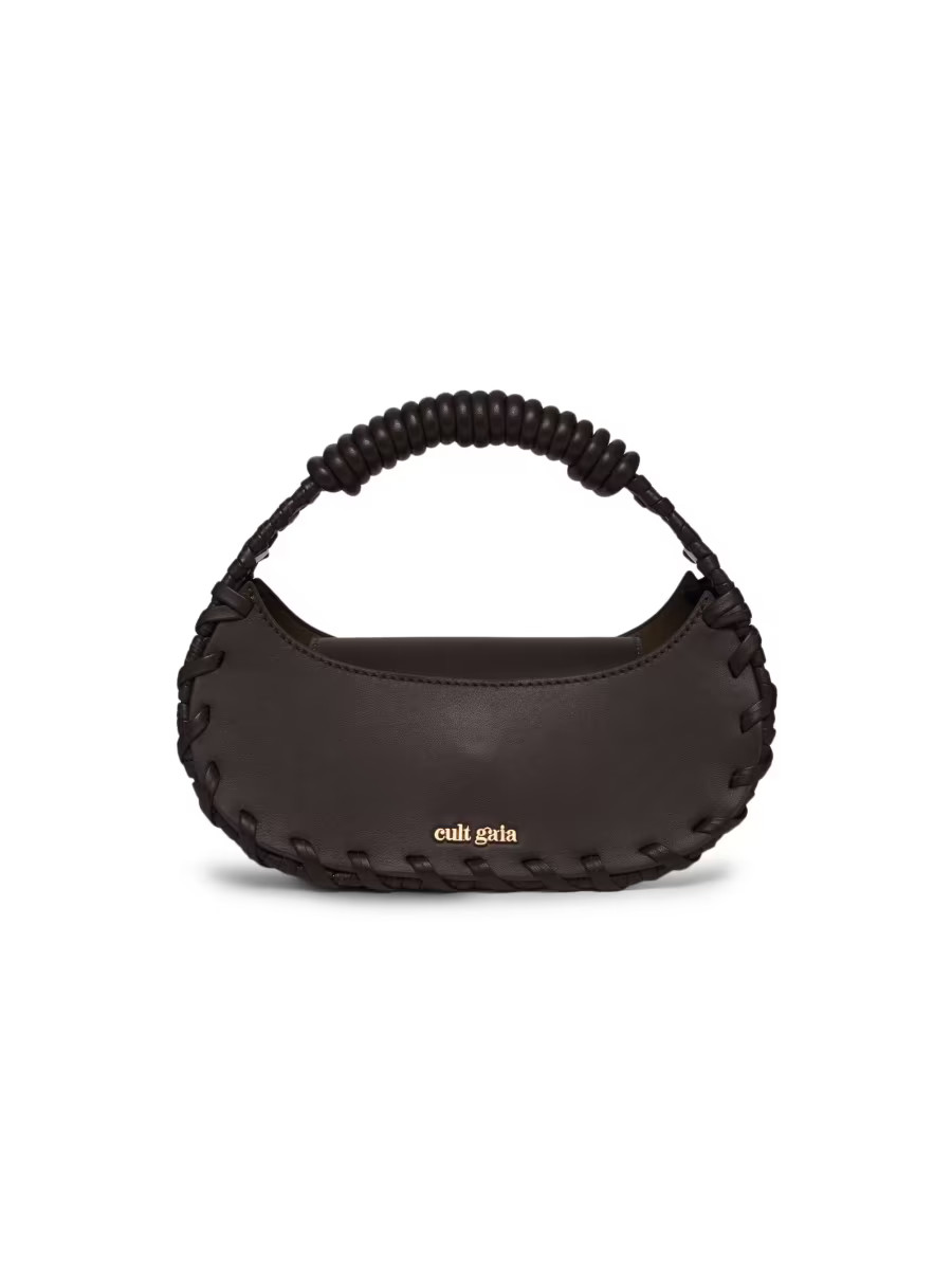 Aiko Leather Top-Handle Bag | Saks Fifth Avenue
