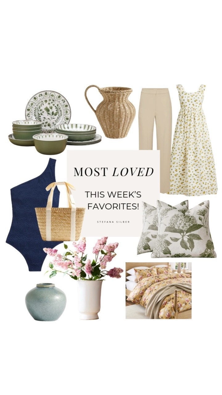 Our favorites from this week! 

Spring home decor, spring outfits, swimwear, spring bedding, faux flowers, outdoor dining, Walmart, Amazon, J.Crew, Aritzia, Pottery Barn

#LTKWatchNow #LTKSwim #LTKHome