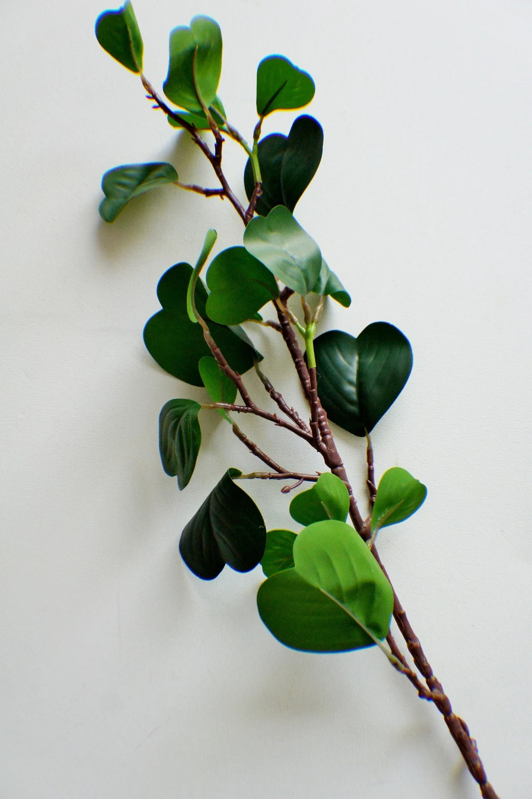 30" Heart Shape Eucalyptus Spray, Greenery, Faux Eucalyptus Spray, Artificial Greens, Floral stem... | Etsy (US)