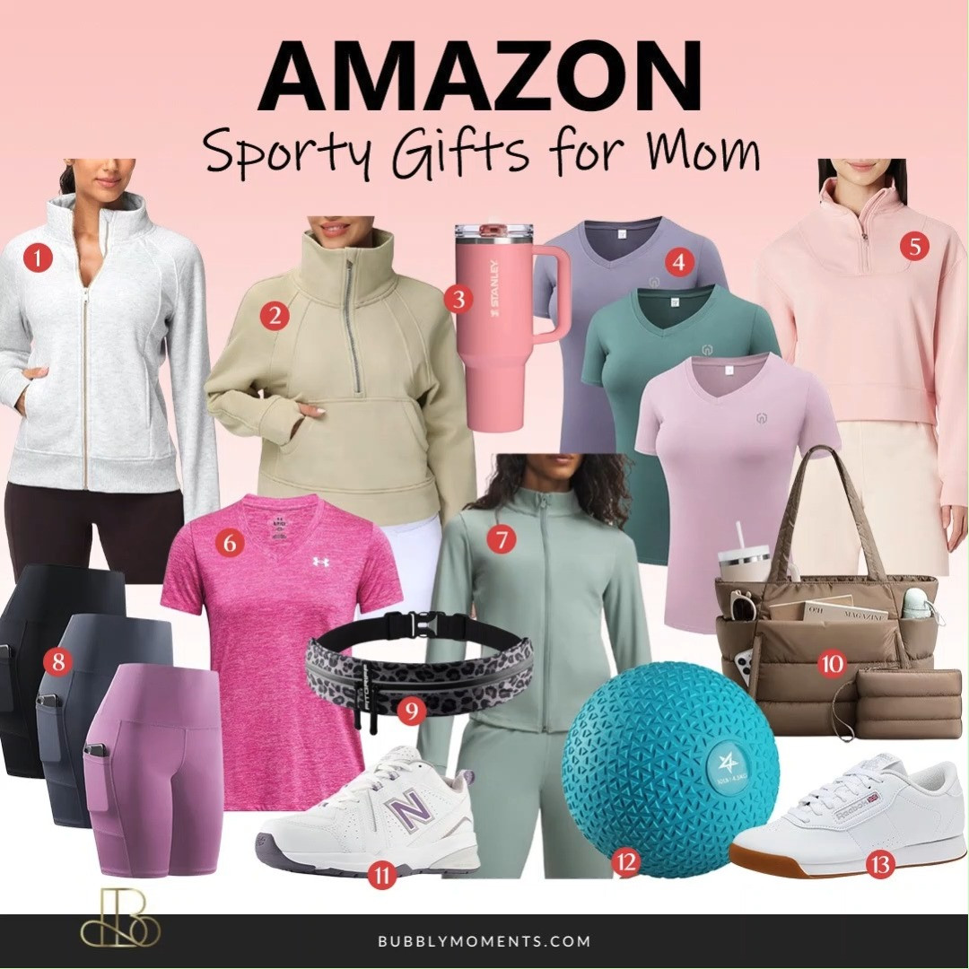 For the mom who’s always on the move 💪✨ These sporty gift picks are perfect for keeping up with her active lifestyle while still looking effortlessly stylish. From sleek activewear and supportive sneakers to must-have fitness accessories and everyday athleisure essentials, these finds are designed to keep her motivated, comfortable, and confident. Whether she’s hitting the gym, going for a run, practicing yoga, or simply running errands, these pieces fit seamlessly into her routine. Thoughtful, practical, and totally on-trend, these gifts are a great way to support her wellness journey while showing just how much you care. Save this for inspo and find the perfect sporty surprise she’ll actually use and love 🖤
#LTKfitnessgoals #LTKActive #LTKMothersDay #SportyMom #GiftsForMom #ActiveLifestyle #FitnessGifts #AthleisureStyle #AmazonFinds #WorkoutEssentials #FitMom #HealthyLiving #GymStyle #OnTheGo #ActivewearInspo #MomLife #WellnessJourney #StayActive #FitAndStylish #MoveYourBody #SelfCareForMom #TrendingNow #GiftIdeas #ShopWithMe #EverydayActive #StrongMom 

 