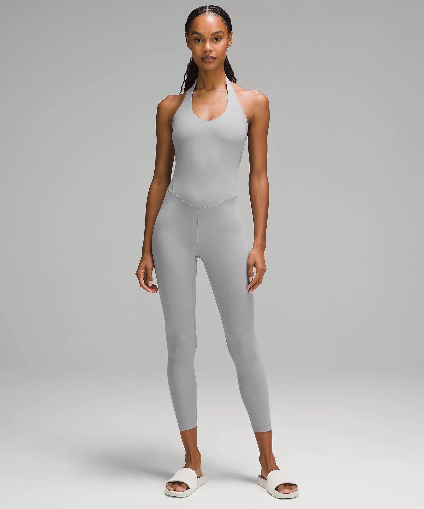 lululemon Align™ Halter Bodysuit 25" | Women's Dresses | lululemon | Lululemon (US)