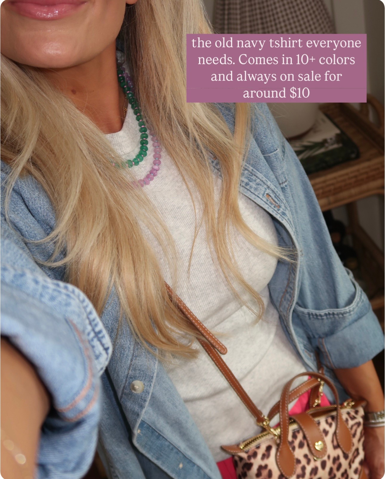 I can’t get over these old navy t shirts! Runs TTS! Wearing a small. 

#LTKStyleTip