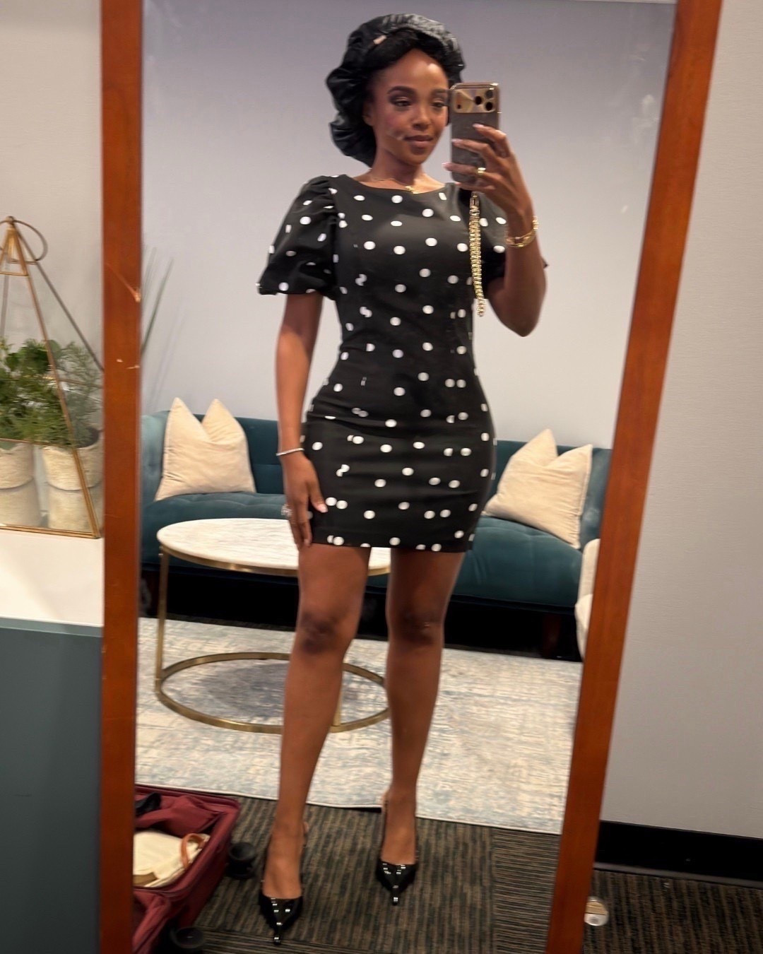 Modern Muse in Polka Dots — A structured black and white polka dot mini dress with puff sleeves that flatters and defines in all the right places. Classic print meets feminine silhouette for that timeless yet trendy spring statement. Styled with black pointed heels for a polished finish.

Perfect for date night, girls’ dinner, spring parties, or a chic birthday look.

Tap to get details.

Polka dot dress, spring trend outfit, black and white mini dress, puff sleeve dress, date night outfit idea, feminine chic style, fitted cocktail dress, classic print fashion, spring evening look.

Follow me on Instagram and YouTube @kirasfashionfinds 

#LTKPetite #LTKootd

#LTKdayinmylife #LTKgrwm #LTKootd