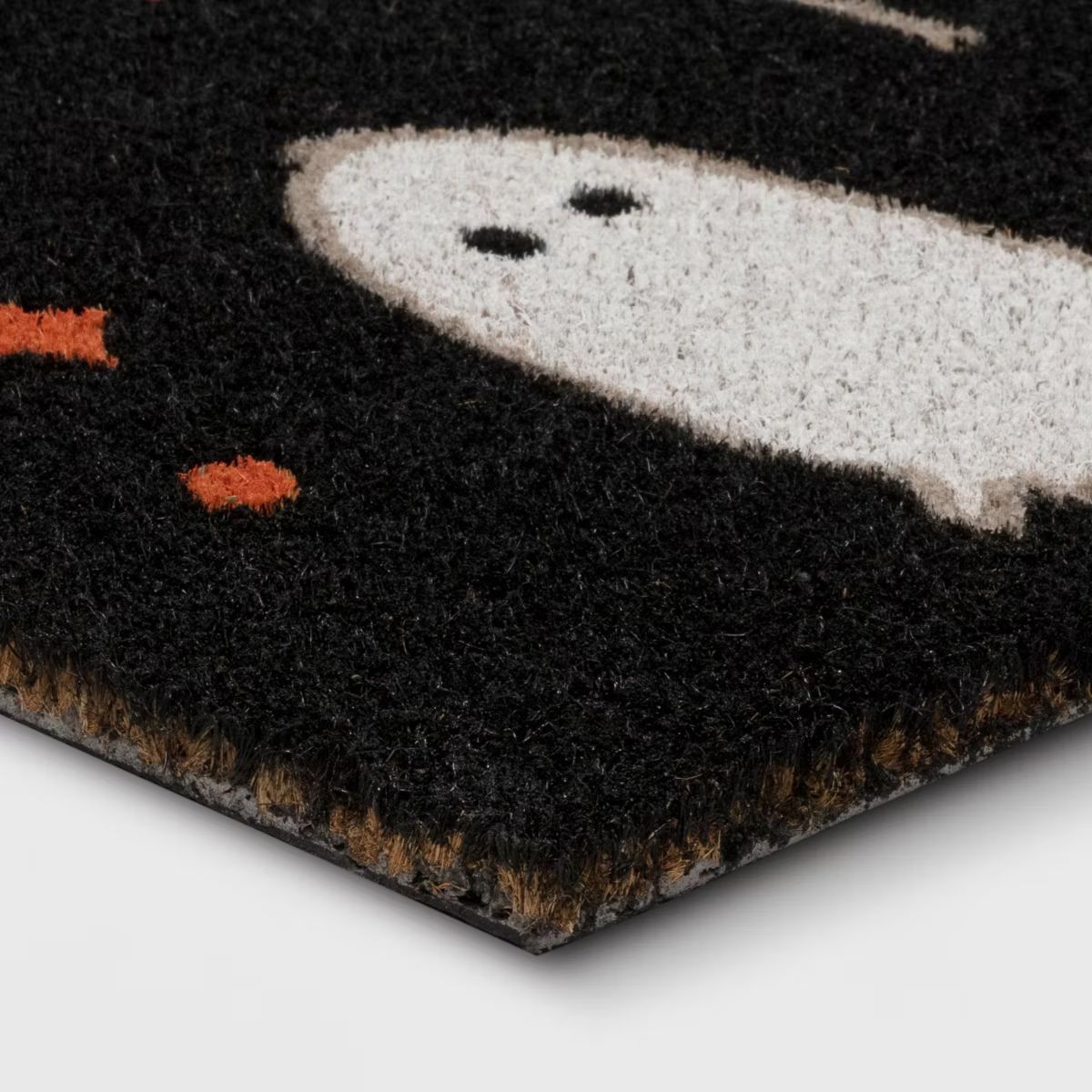 1'6"x2'6" Halloween 'Hey Boo' Coir Doormat Black - Hyde & EEK! Boutique™ | Target