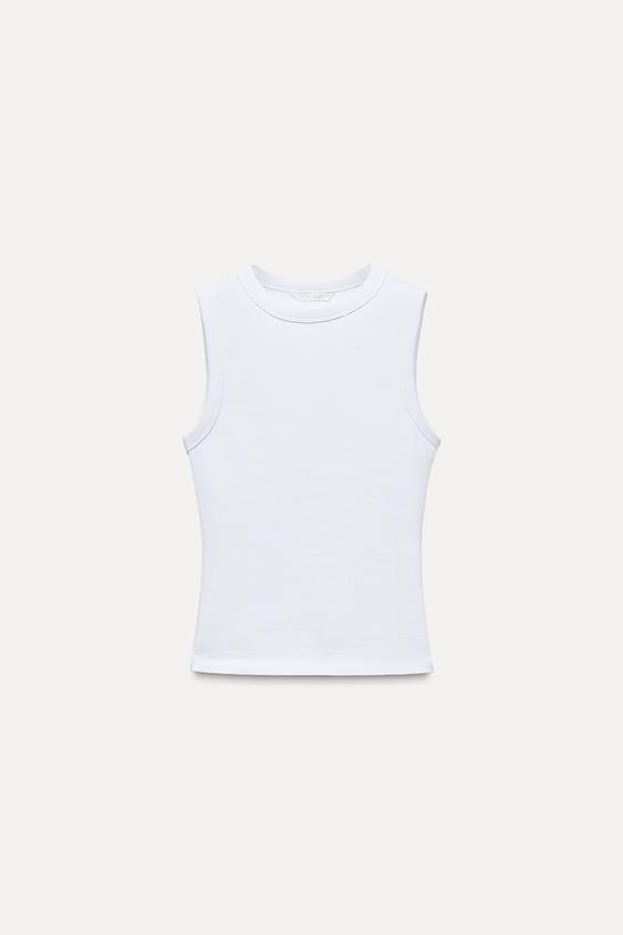 RIBBED TOP | Zara UK