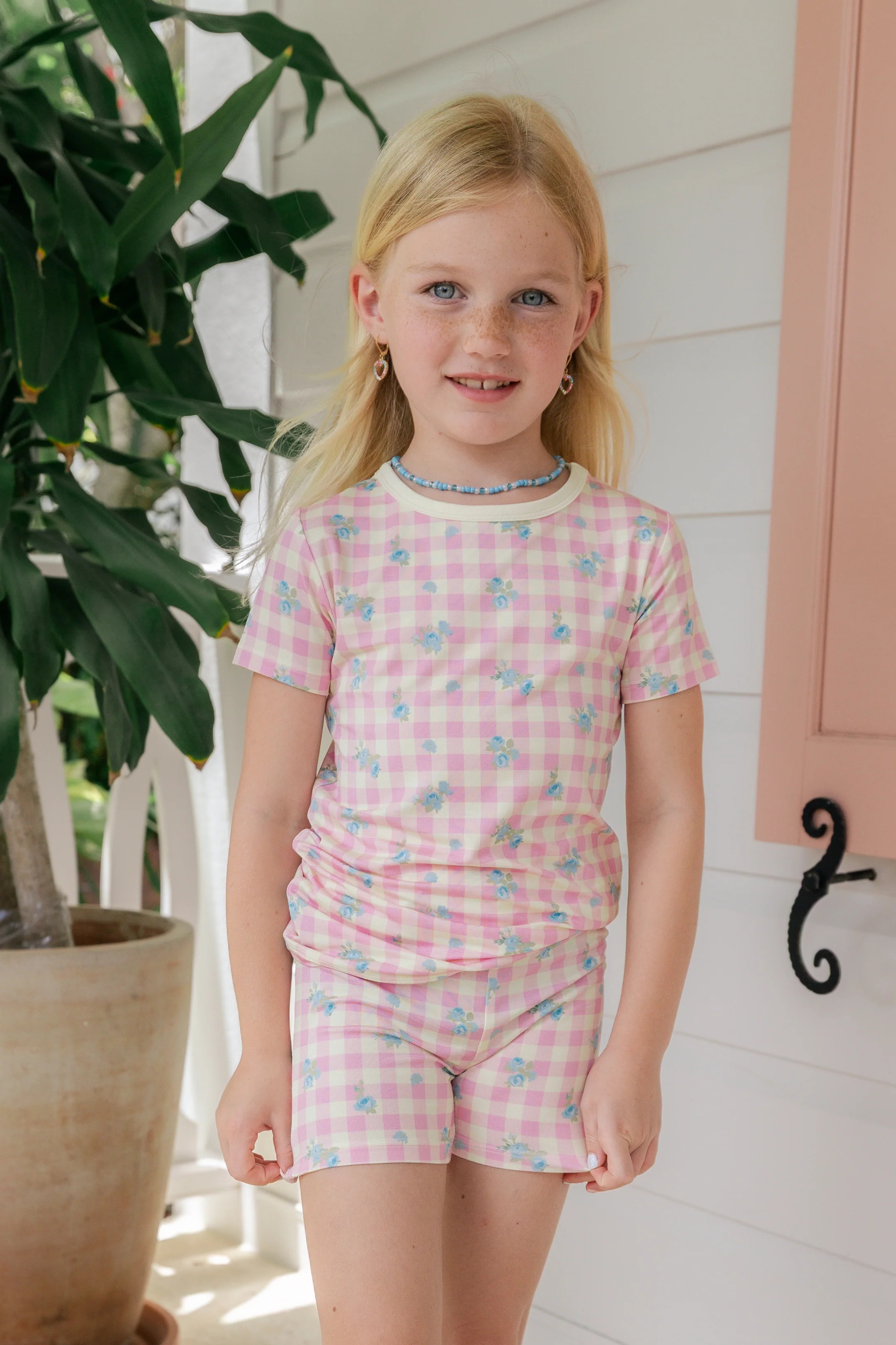 Indie Floral Two Piece Short Set | Soft Kids Sleepwear | In My Jammers | In My Jammers