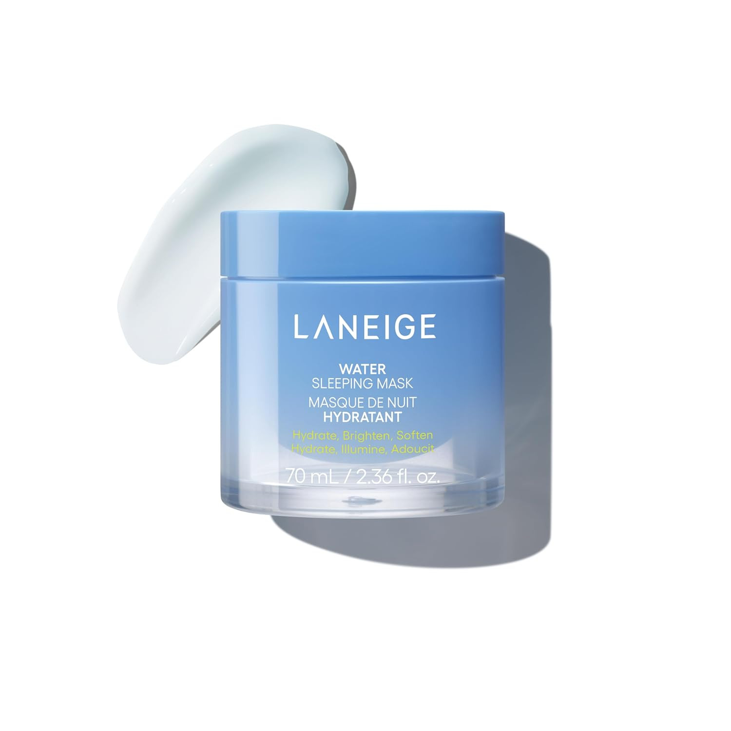LANEIGE Water Sleeping Mask: Hydrating Korean Overnight Mask with Squalane & Probiotic-Derived Co... | Amazon (US)