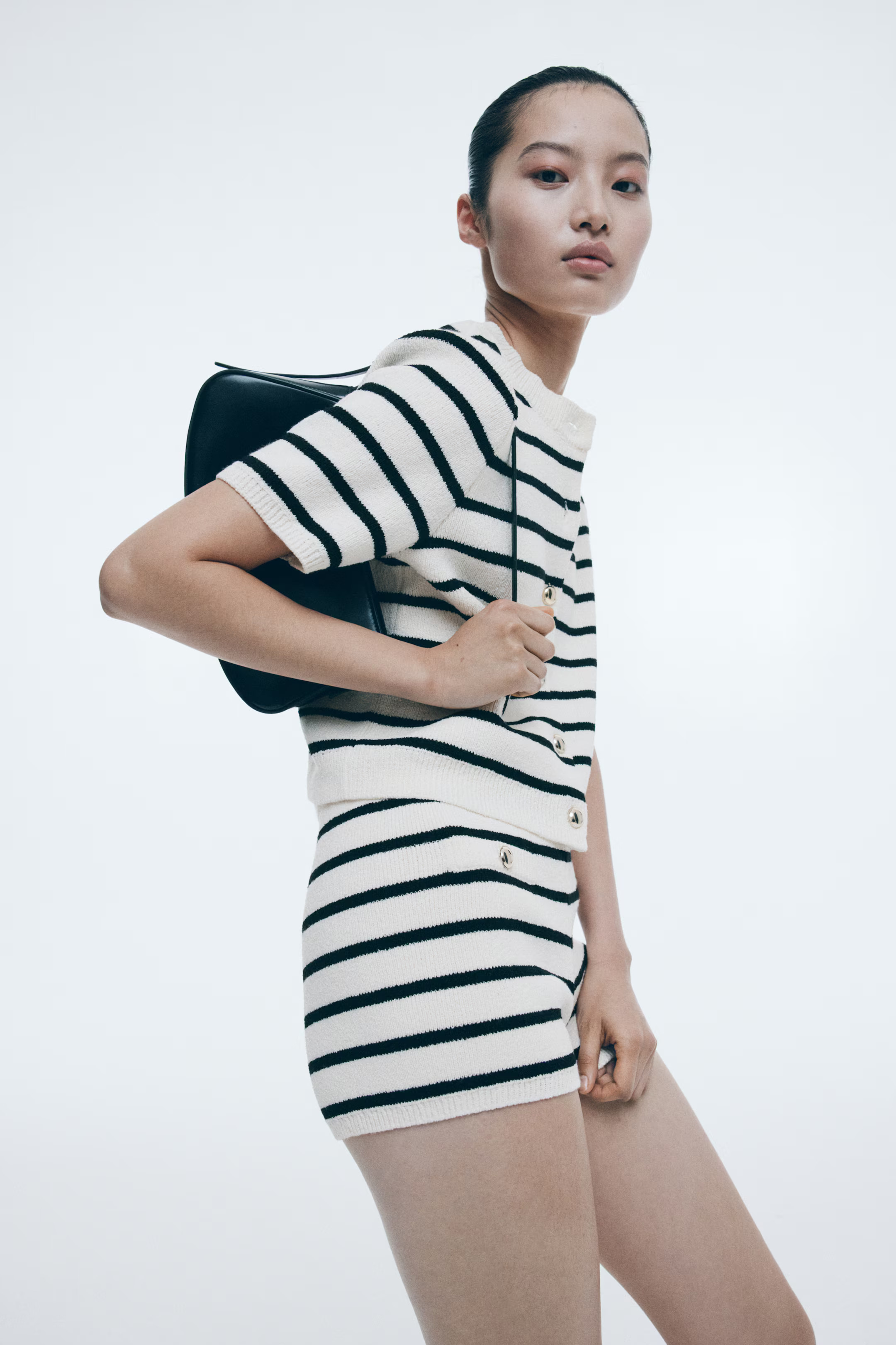 Knit Mini Shorts | H&M (US + CA)