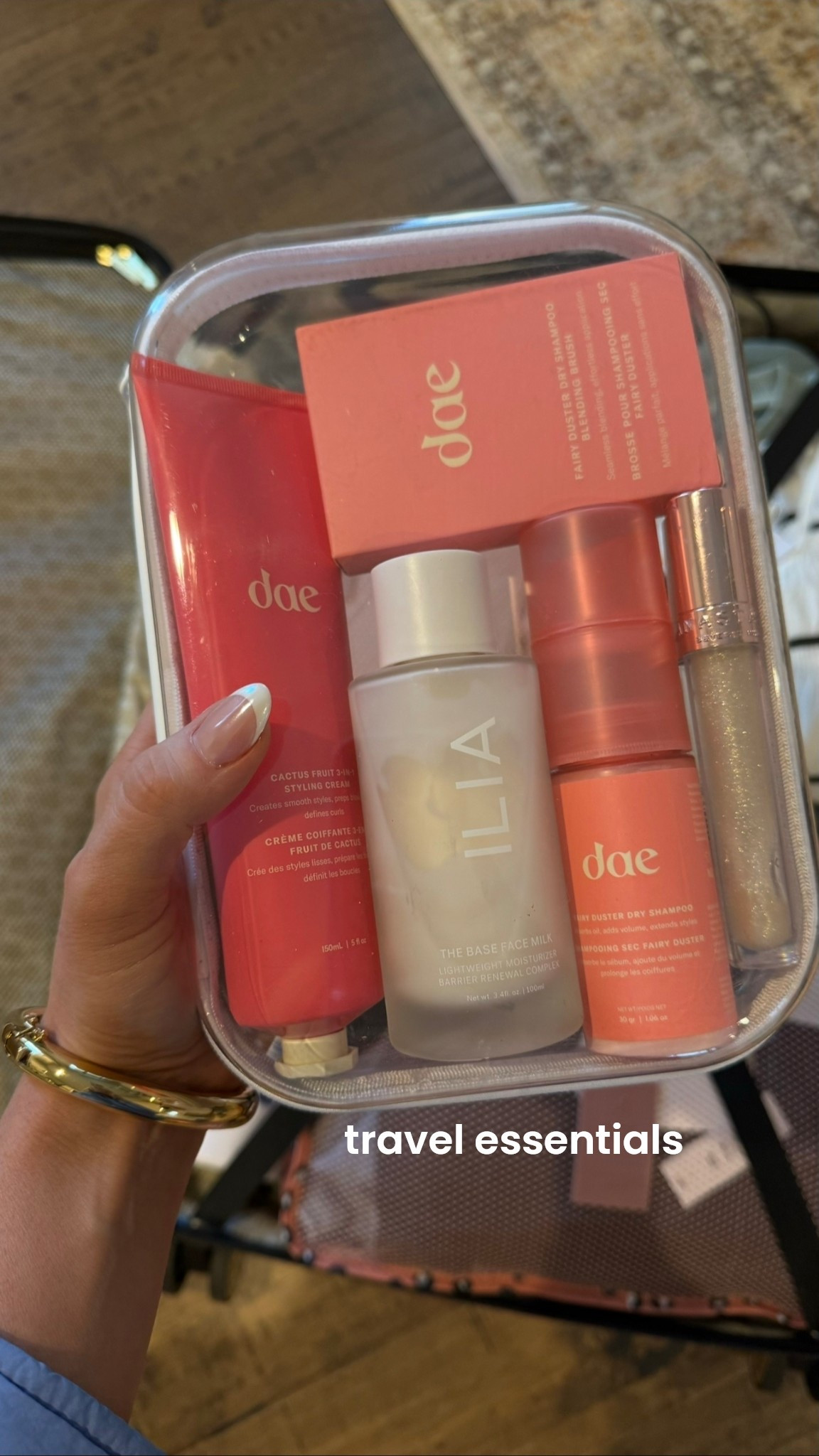 Travel essentials, zippy pouch is the best and has been going viral. 3.99!! I love it and use them for everything! Highly recommend. Love this moisturizer and hair products! All so good! 

Organize, organizer, makeup holder, bag organizer, travel bag, packing, must haves, hair cream, best styling cream, brush, hair growth, love 

#LTKSeasonal #LTKTravel #LTKBeauty