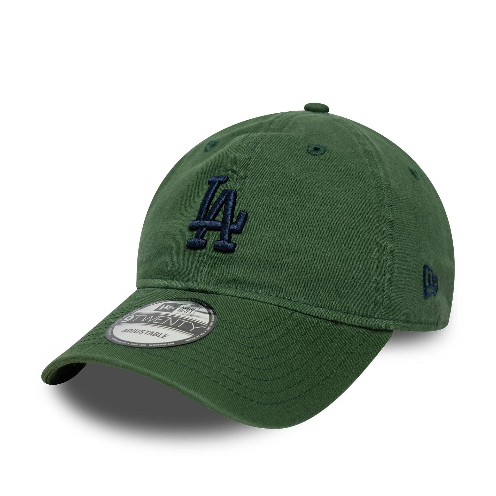 MLB Washed Script LA Dodgers Dark Green 9TWENTY Cap | New Era Cap