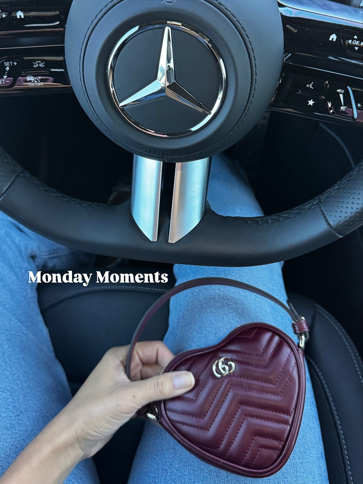 Monday Moments 💜 

Working on being “more present” ☺️💜 

Hope you all have a wonderful week!! What is something you’re looking forward to this week?!

First time wearing my new Gucci out. Love her! She’s so cute and love the color for fall! 

#LTKGiftGuide #LTKItBag #LTKSeasonal