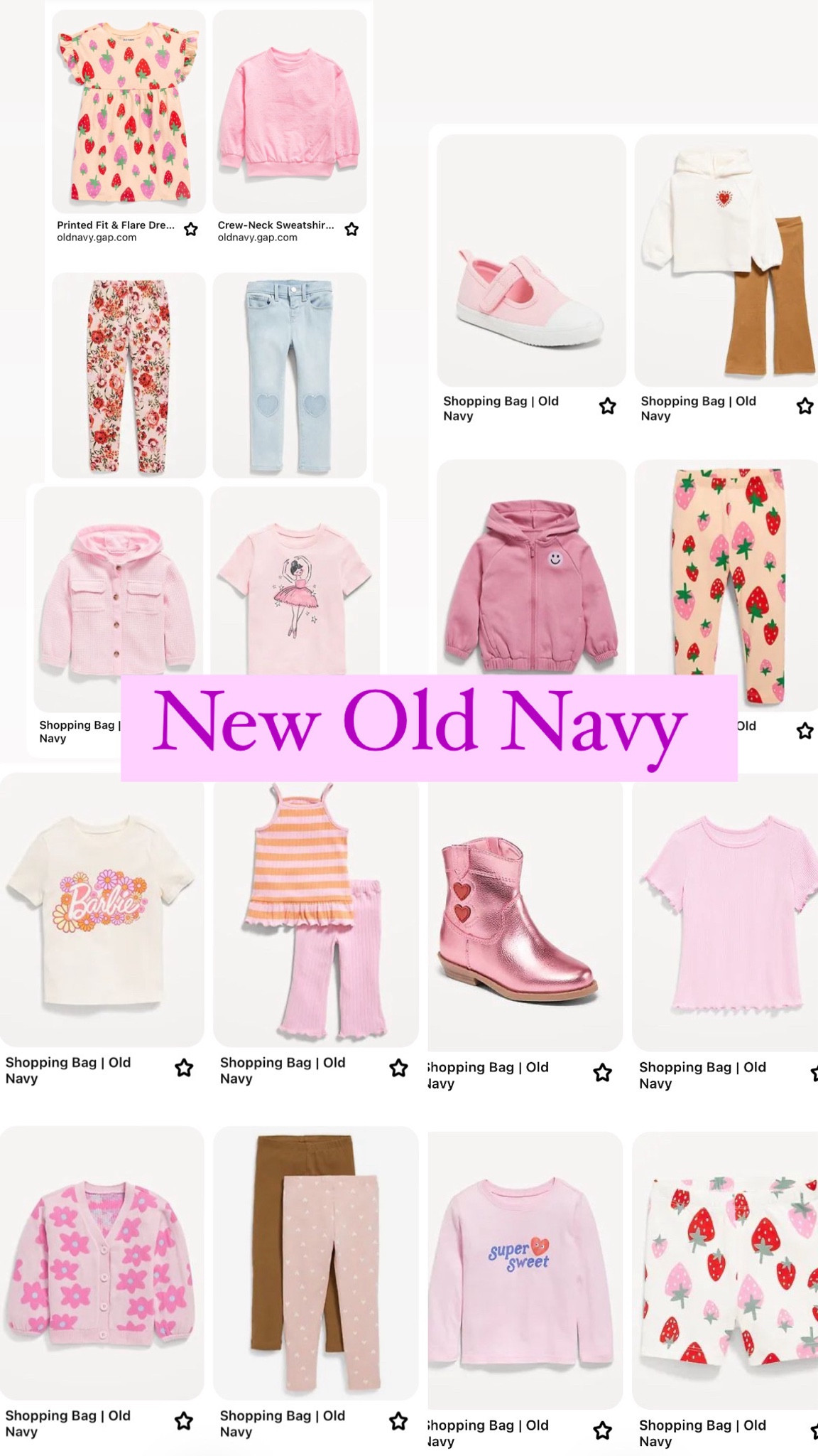 Malibu’s haul! Can’t wait to get her order! ❤️🎀💜💕

Kids 
Old Navy 

#LTKbaby