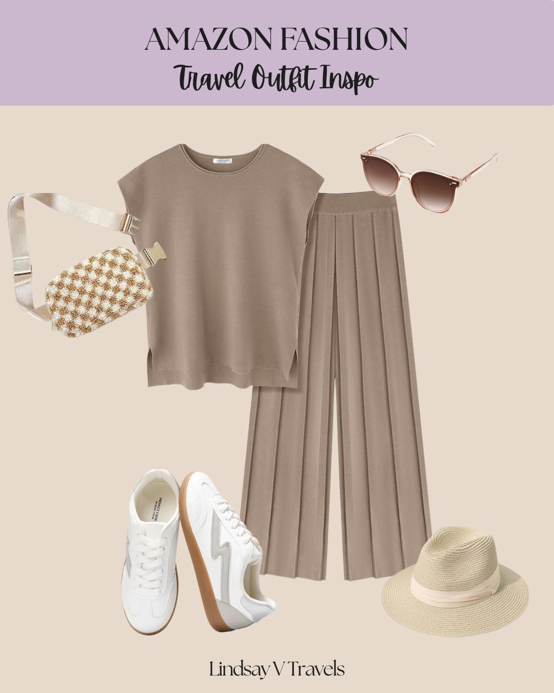 Casual comfort meets effortless style! Loving this lounge set and accessories for laid-back days. 

 #LTKSeasonal #LTKFindsUnder100 #LTKTravel