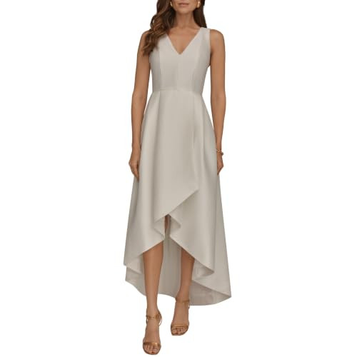 Donna Karan Women's High-Low Fit-and-Flare Gown | Amazon (US)