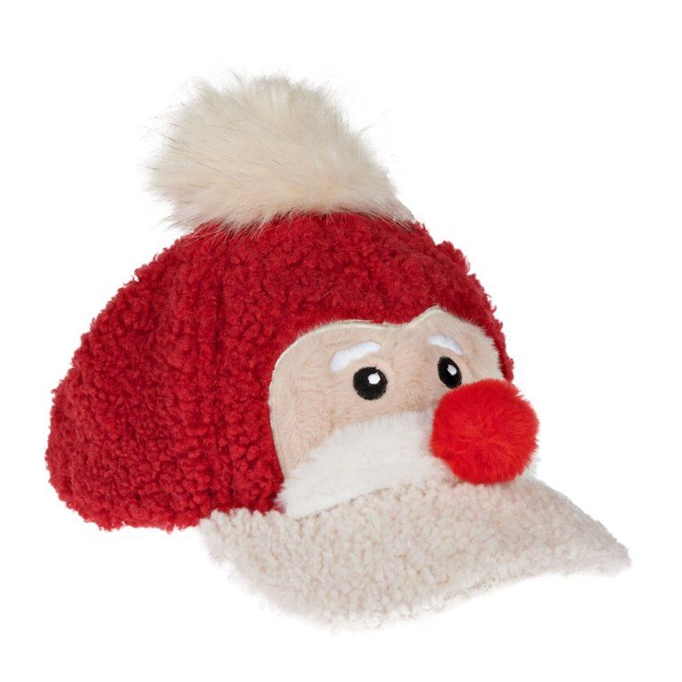 Holiday Time Santa Sherpa Hat | Walmart (US)