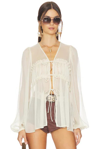 Ashton Sheer Blouse
                    
                    Bardot | Revolve Clothing (Global)